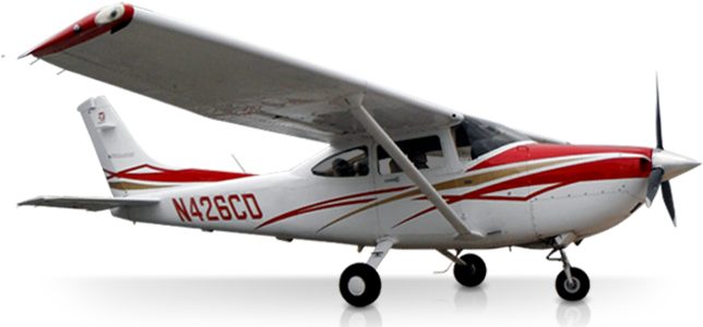 Cessna 172 trainer aircraft